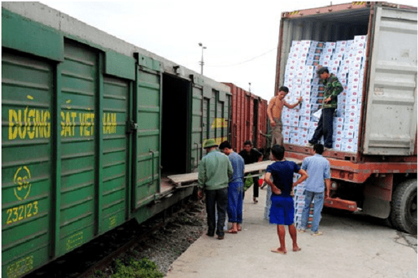 vận chuyển hàng hóa từ Sài Gòn đi Bắc Ninh bằng đường sắt, tàu hỏa